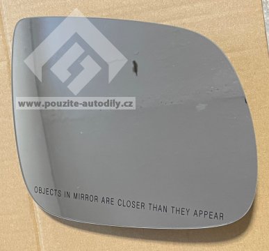 8R0857536H Sklo zrcátka vpravo, konvexní Audi Q5 8R, Q7 4L