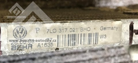 Chladič oleje převodovky 7L0317019B / 7L0317021 Audi Q7