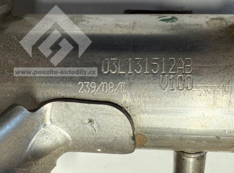 03L131512AB Chladič pro zpětné vedení spalin 2.0 TDI Audi