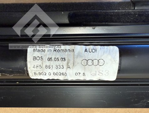 4F5861333A Sluneční clona zadní levá Audi A6 C6 4F