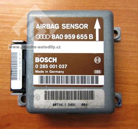Řídicí jednotka airbagu Audi 100/ 80/ Coupé/ A4 8A0959655B, Bosch