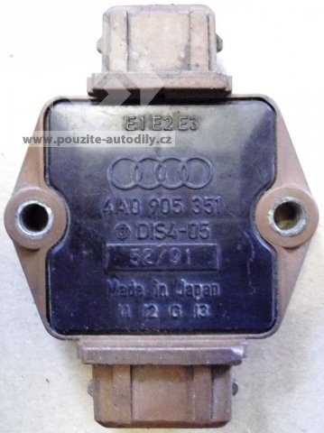 Modul zapalování EPS, řídící jednotka koncového výkoného stupně, originál 4A0905351, Audi 100/ A4/ A6/ A8/ Audi 80/ 90/ Coupé