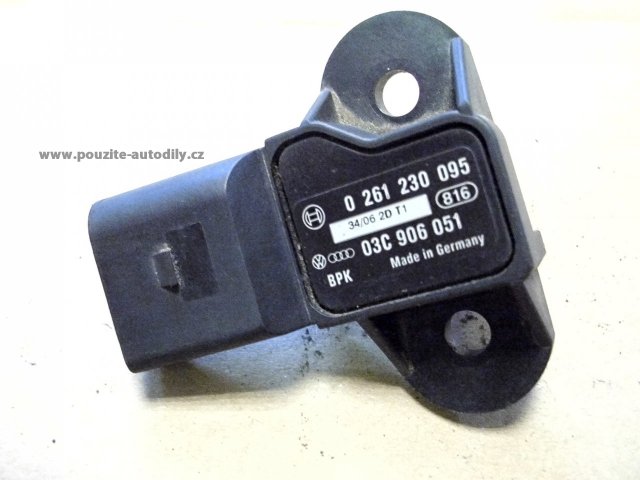 Čidlo tlaku vzduchu 03C906051, Audi A8, A7, A6,A5, A4, Q5