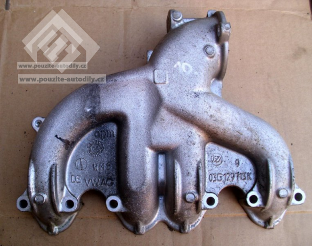 Sací potrubí 03G129637A, 03G129713K.motor BLS, BSU, BMM Audi