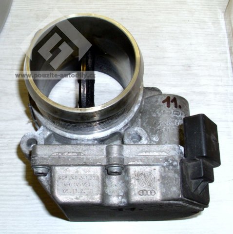 Škrtící klapka, originál Audi A6 05-08, A8 04-07, 4E0145950C
