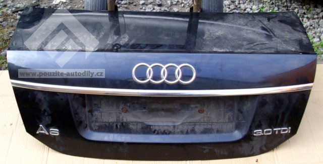 Víko kufru + lišta ozdobná Audi A6 C6 05-08 limuzína 4F5827023F