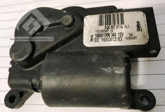 Servomotorek ovládání teploty Audi A3 2L 6Q0907511A Valeo