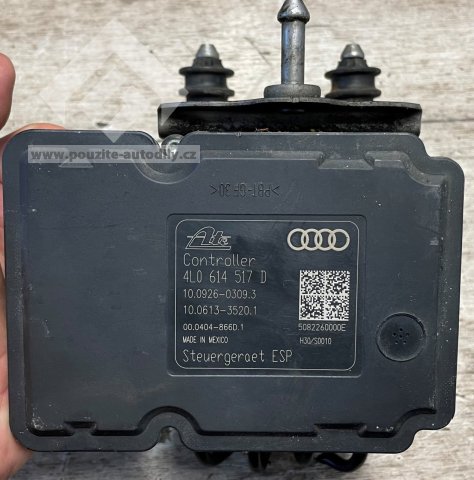 4L0614517D Agregát ABS + řídící jednotka Audi Q7 4L