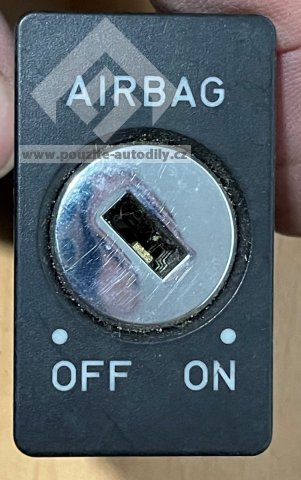 4B0919237, 4D0919237 Spínač, klíč deaktivace airbagu spolujezdce AUDI A6 C5 A8 D2