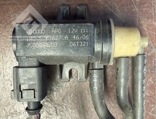 Měnič tlaku 1K0906627A podtlakový ventil Audi, VW, Škoda, Seat